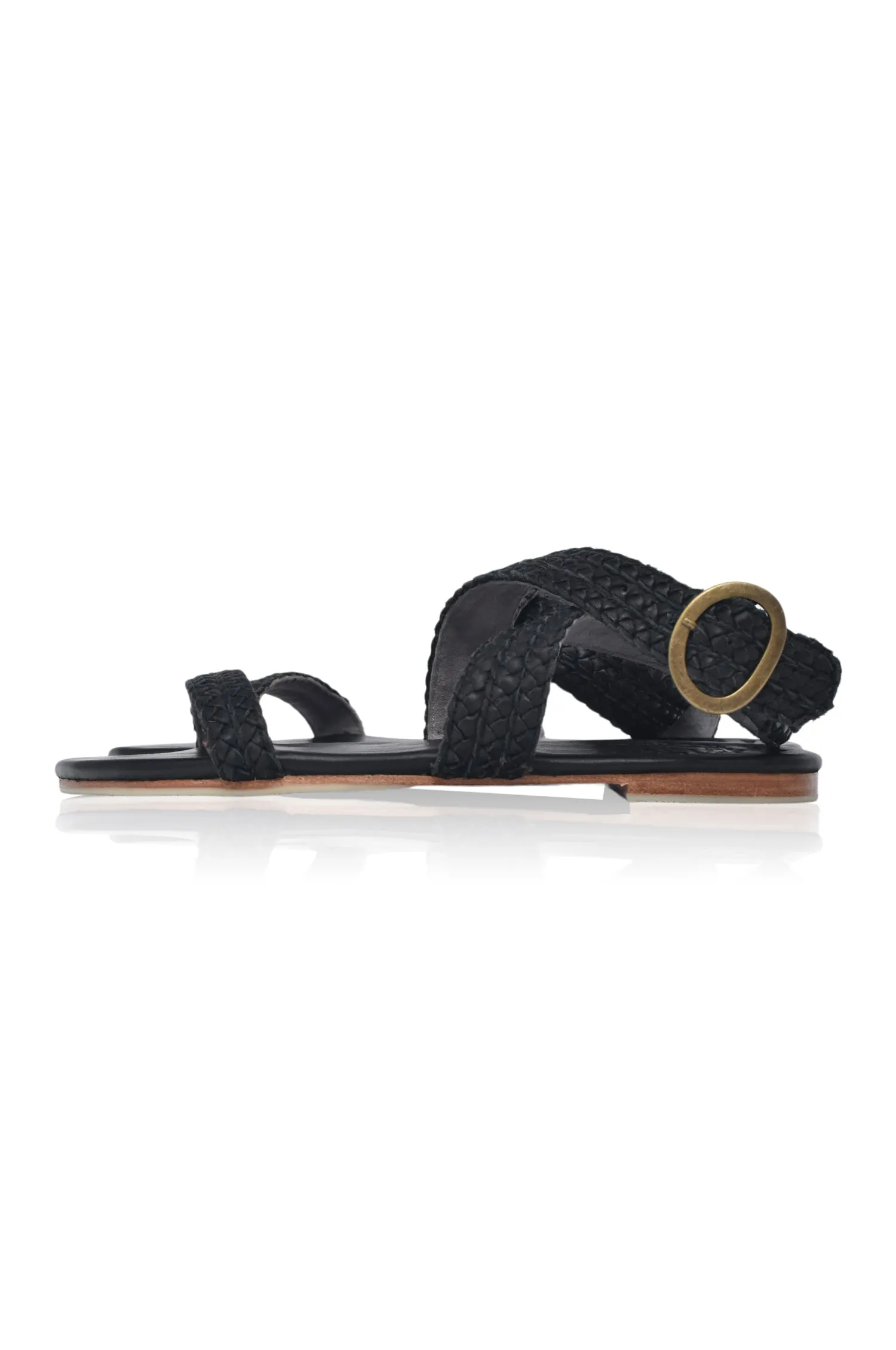 Orra Greek Leather Sandals by ELF