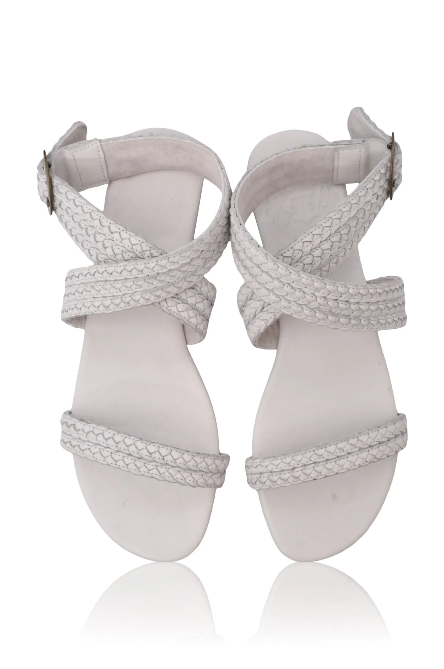 Orra Greek Leather Sandals by ELF