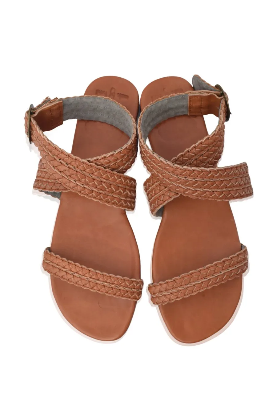 Orra Greek Leather Sandals by ELF