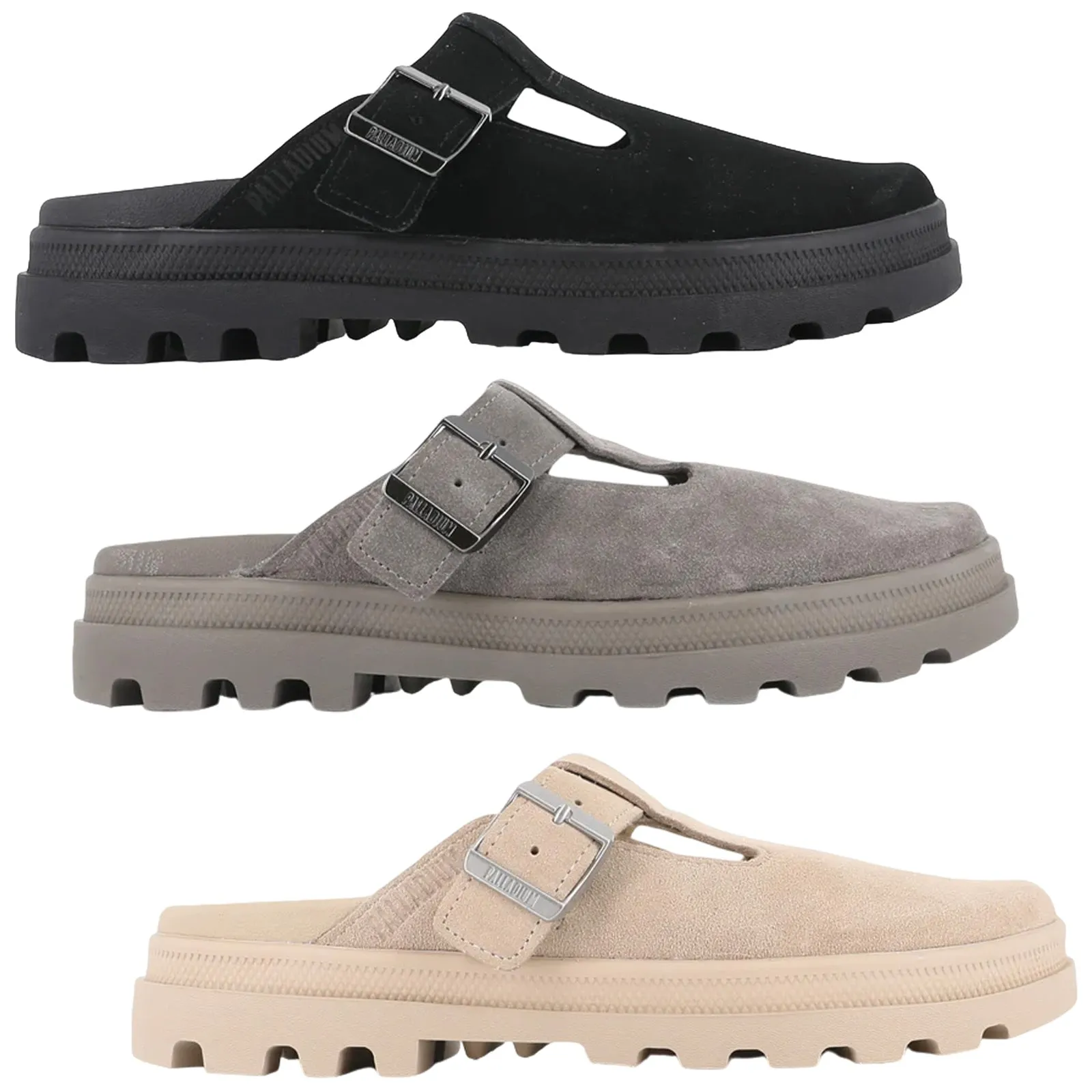 Palladium Unisex Dunelite Pyla Suede Clogs