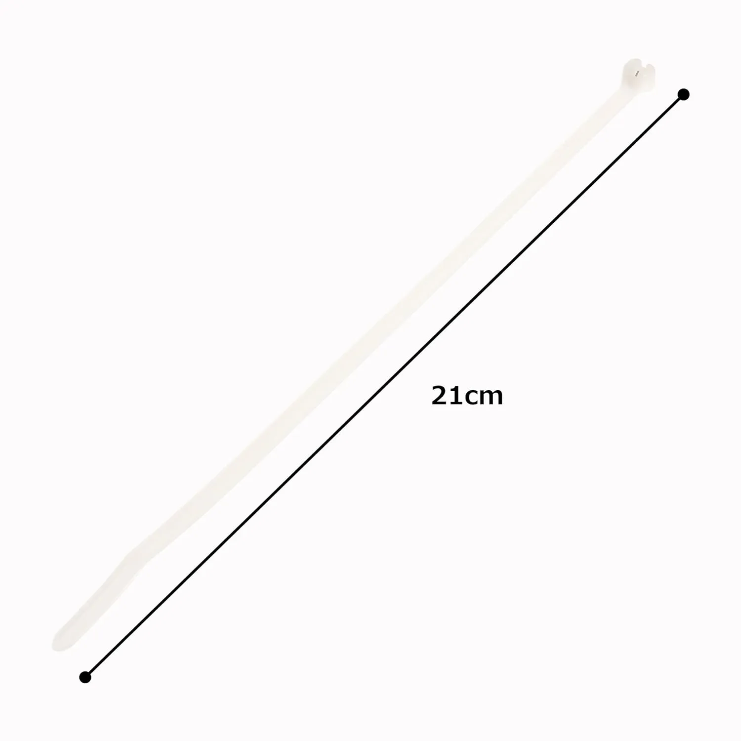 Panduit BT1.5I-M Cable Tie, Metal Barb, Intermediate, Nylon 6.6, 6.1-Inch Length, Natural (1,000-Pack)