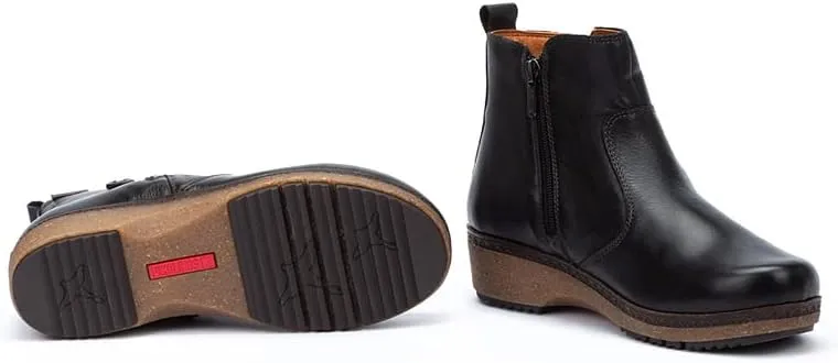PIKOLINOS Flat Ankle Boots Leather Granada for Woman