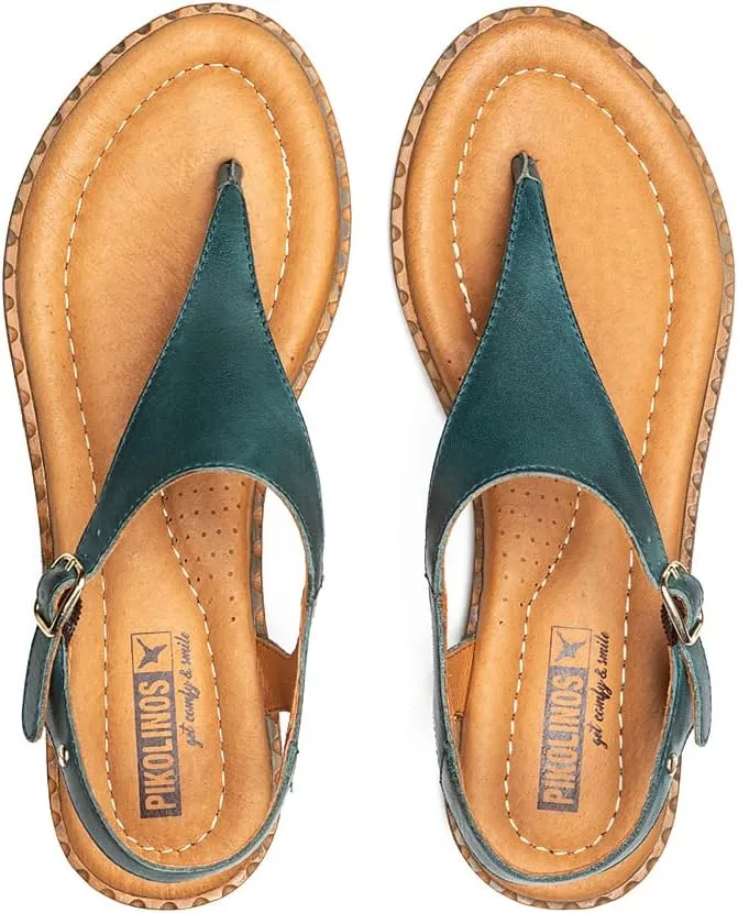 PIKOLINOS Flat Sandals Leather Algar for Woman