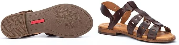 PIKOLINOS Flat Sandals Leather Algar for Woman
