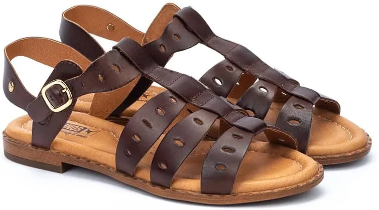 PIKOLINOS Flat Sandals Leather Algar for Woman