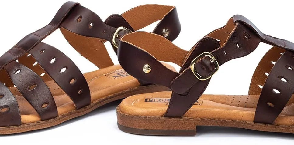 PIKOLINOS Flat Sandals Leather Algar for Woman