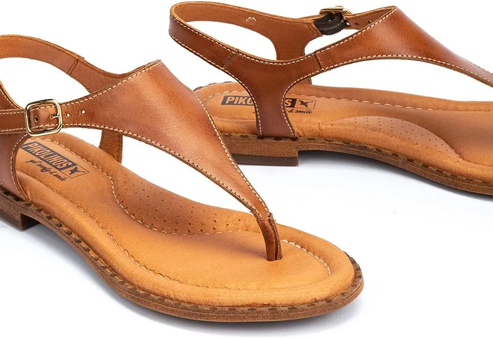 PIKOLINOS Flat Sandals Leather Algar for Woman