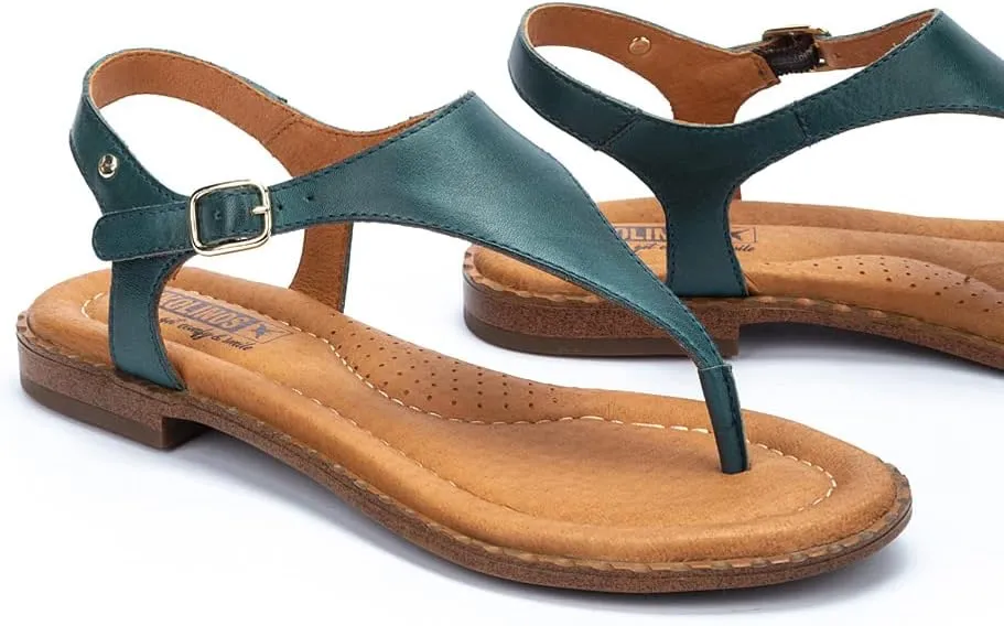 PIKOLINOS Flat Sandals Leather Algar for Woman