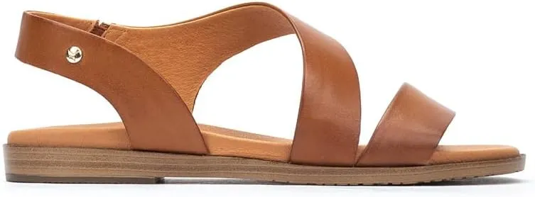 PIKOLINOS Flat Sandals Leather Formentera for Woman