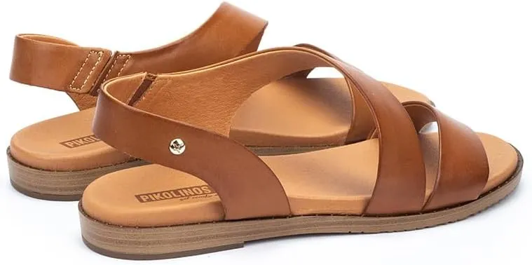 PIKOLINOS Flat Sandals Leather Formentera for Woman