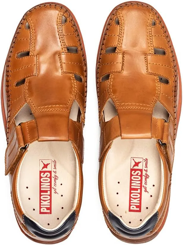 PIKOLINOS Flat Sandals Leather Marbella for Man