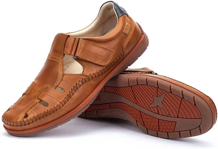PIKOLINOS Flat Sandals Leather Marbella for Man