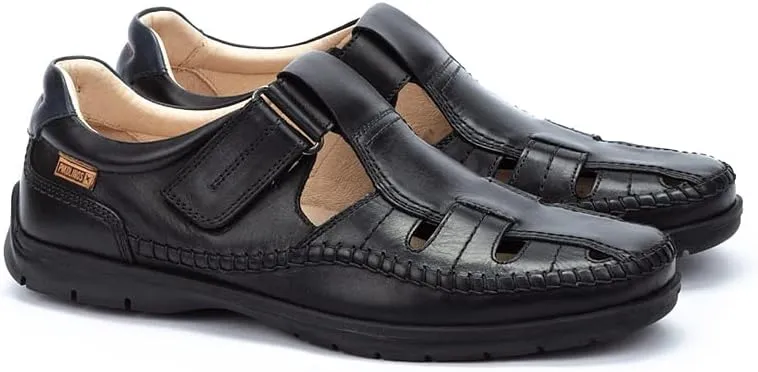 PIKOLINOS Flat Sandals Leather Marbella for Man