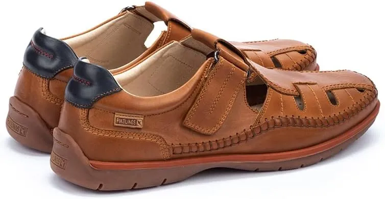 PIKOLINOS Flat Sandals Leather Marbella for Man