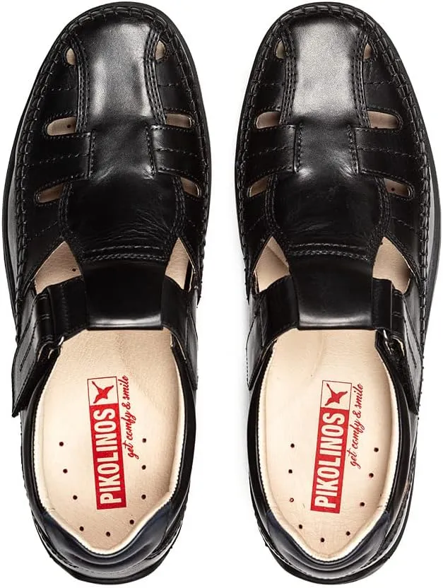 PIKOLINOS Flat Sandals Leather Marbella for Man