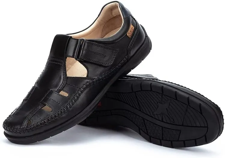 PIKOLINOS Flat Sandals Leather Marbella for Man