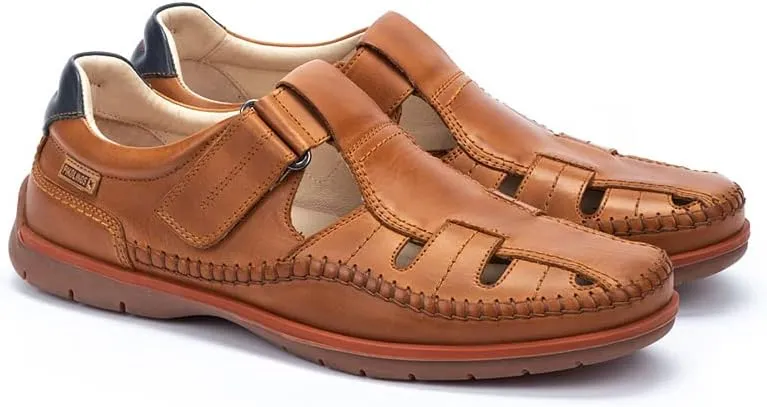 PIKOLINOS Flat Sandals Leather Marbella for Man