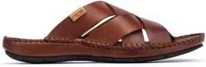 PIKOLINOS Flat Sandals Leather Tarifa for Man