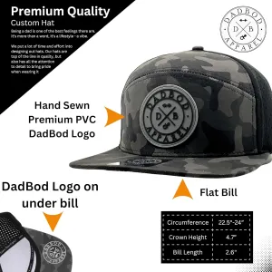 Premium Active 6 Panel Logo Hat