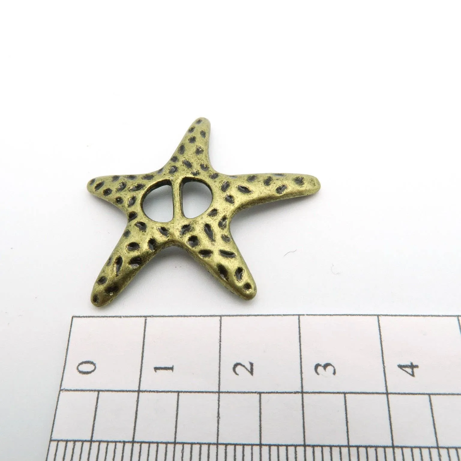 Promotional 10 Pcs For 5mm flat leather,Antique Bronze Sea Star jewelry supplies jewelry finding D-1-5-7