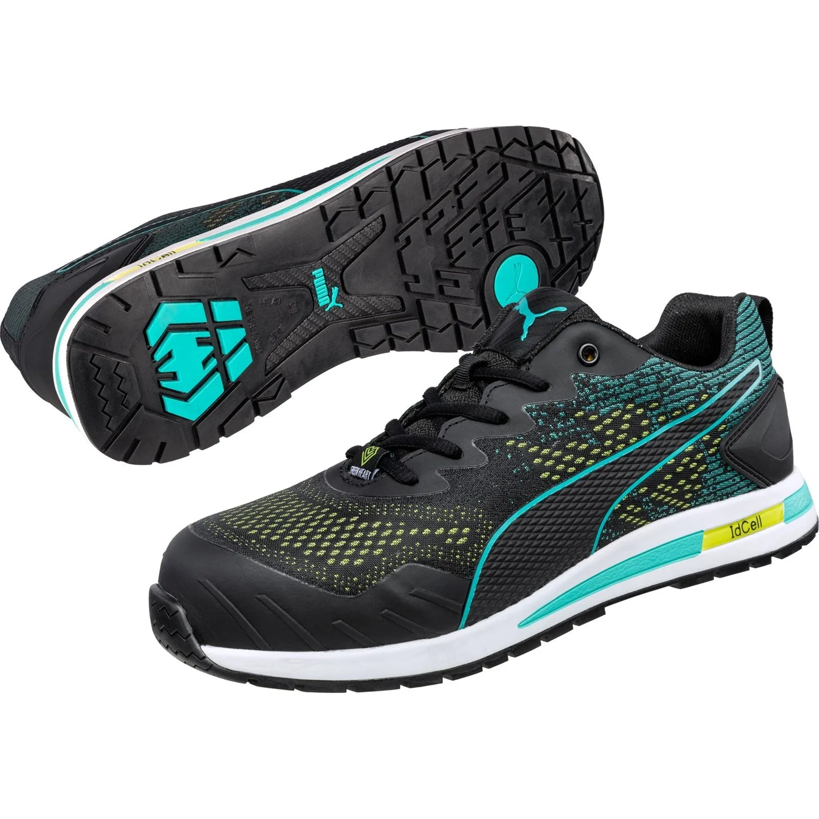 Puma Sustainable Safety Vivid Green Heart Trainer