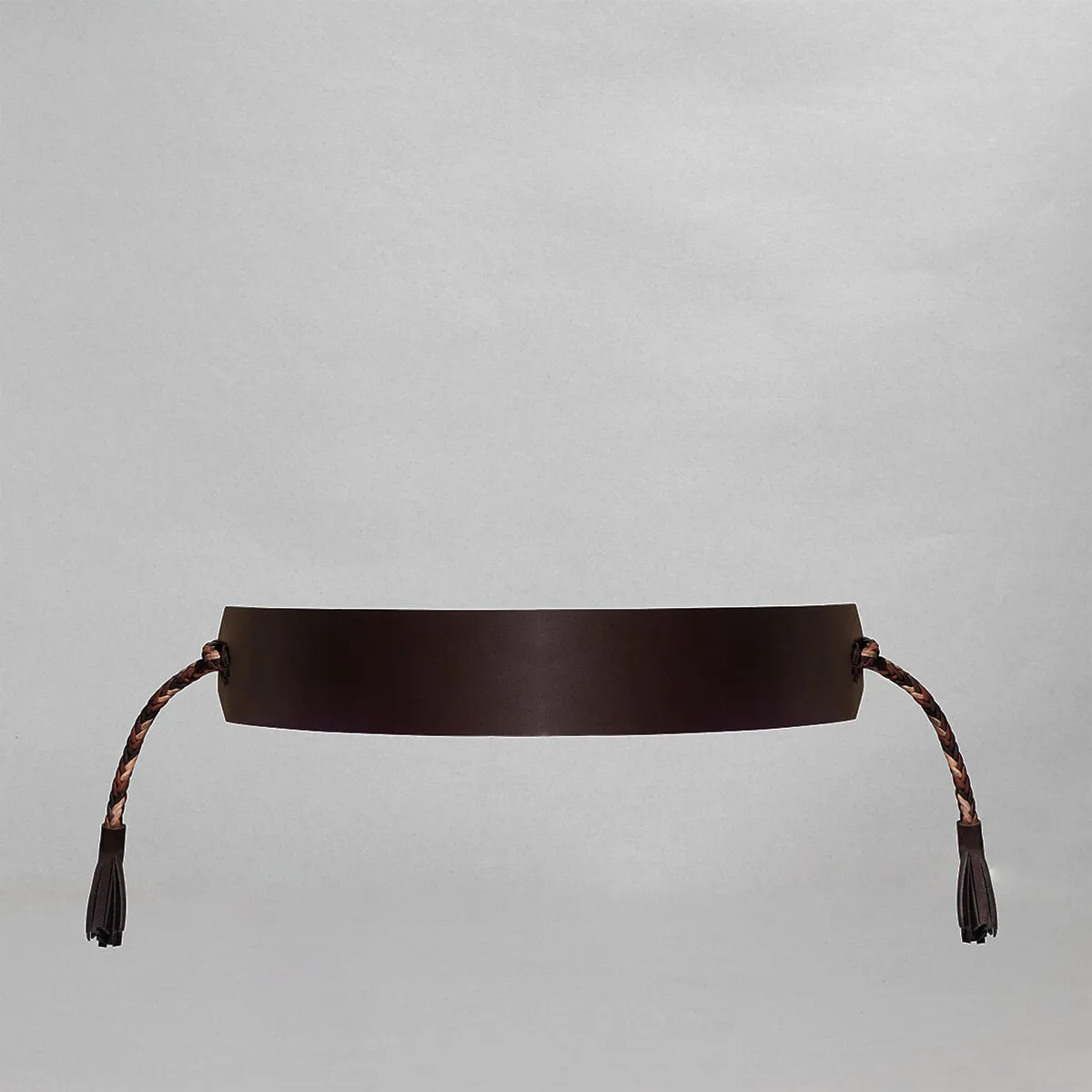 "Taweez" Flat Belt - Brown