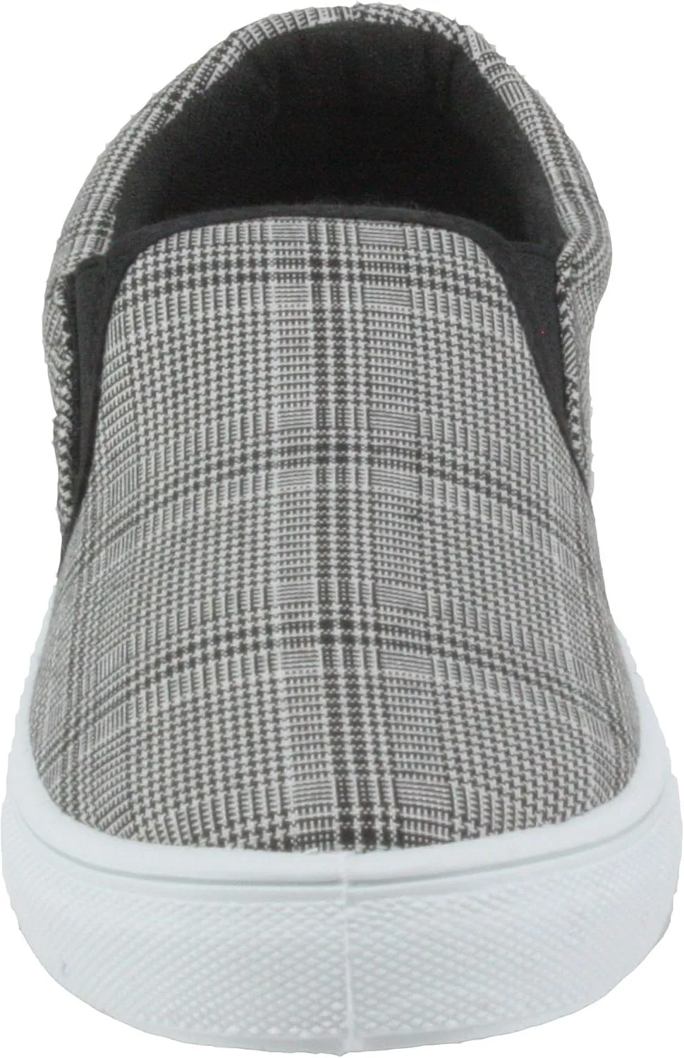 Qupid Women's Reba-58B Round Toe Fabric Upper Low Platform Fashion Sneakers