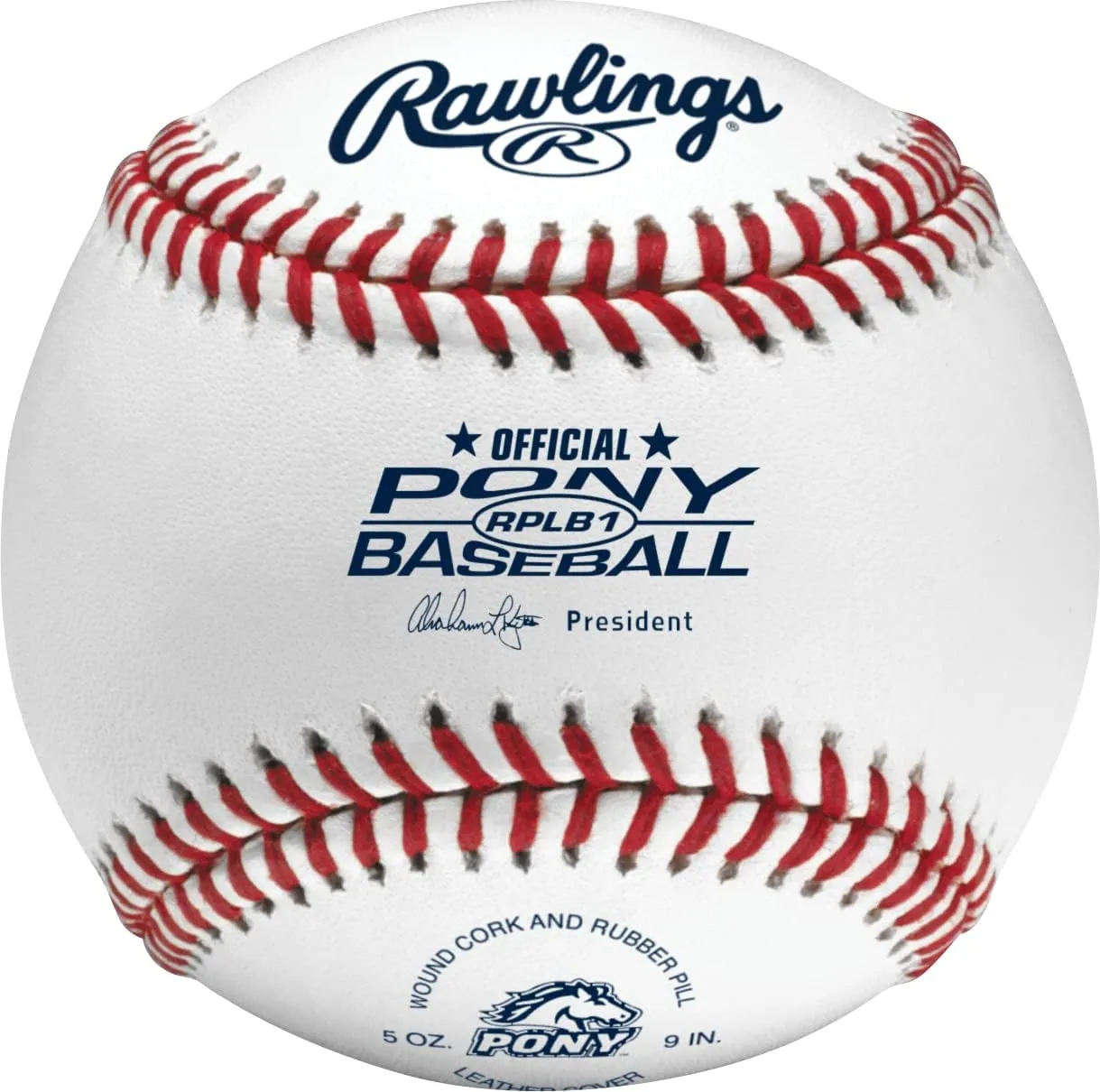 Rawlings | Pony League Baseballs | Competition Grade | RPLB1 | Youth/14U | Multiple Count Options