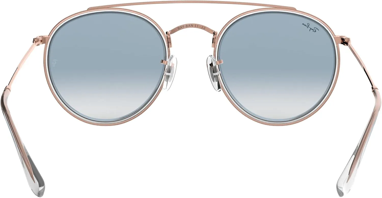 Ray-Ban RB3647N Double Bridge Round Sunglasses