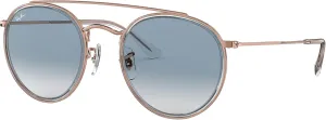Ray-Ban RB3647N Double Bridge Round Sunglasses