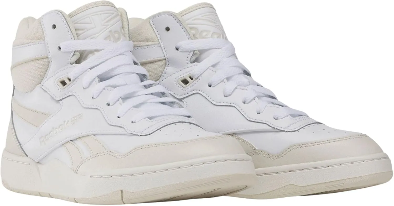 Reebok Women's Bb 4000 II Mid Trainers, Bon Ftwwht Chalk, 7.5 Women
