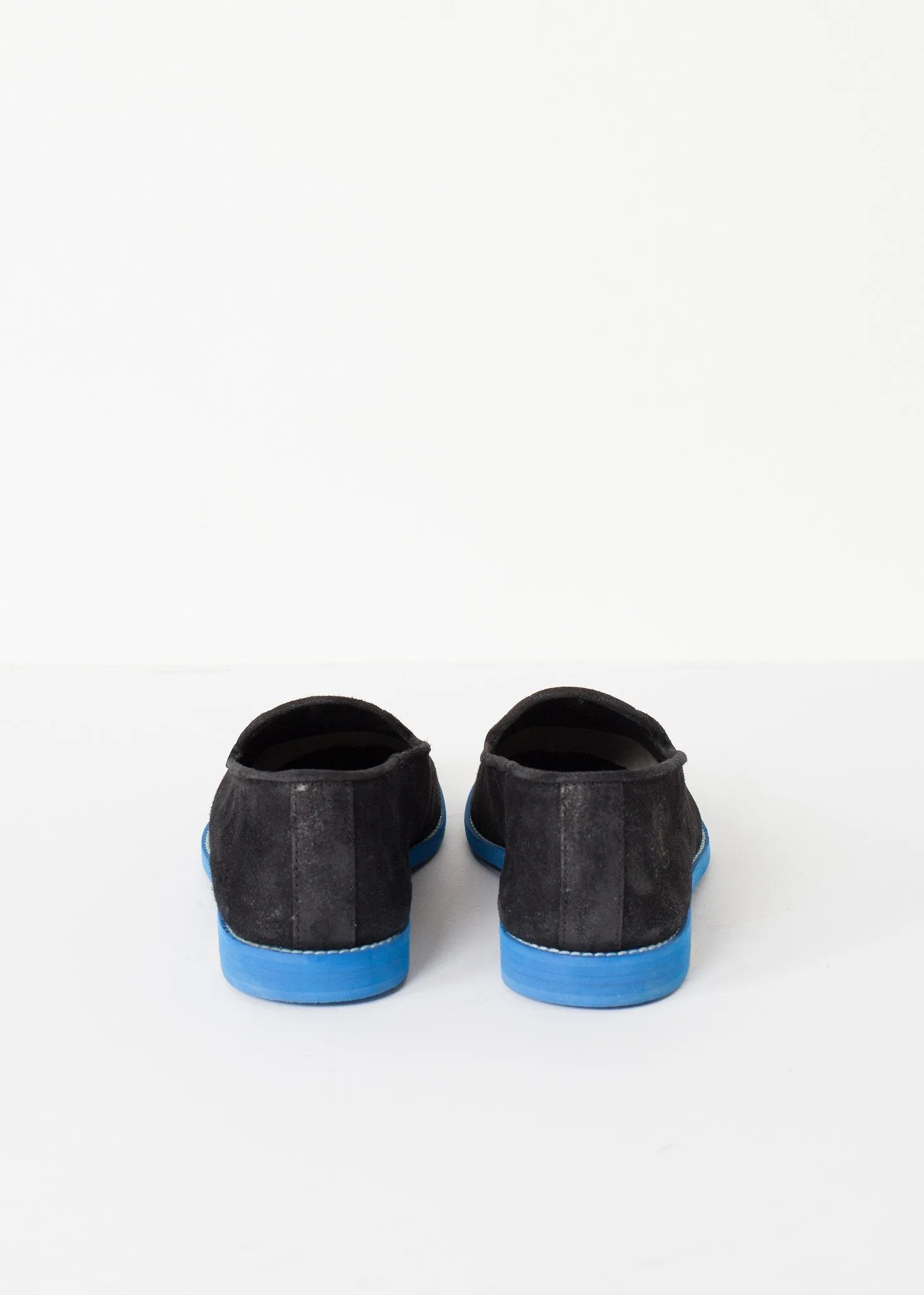 Referral discount Suede Black/Blue Loafers - Private sale