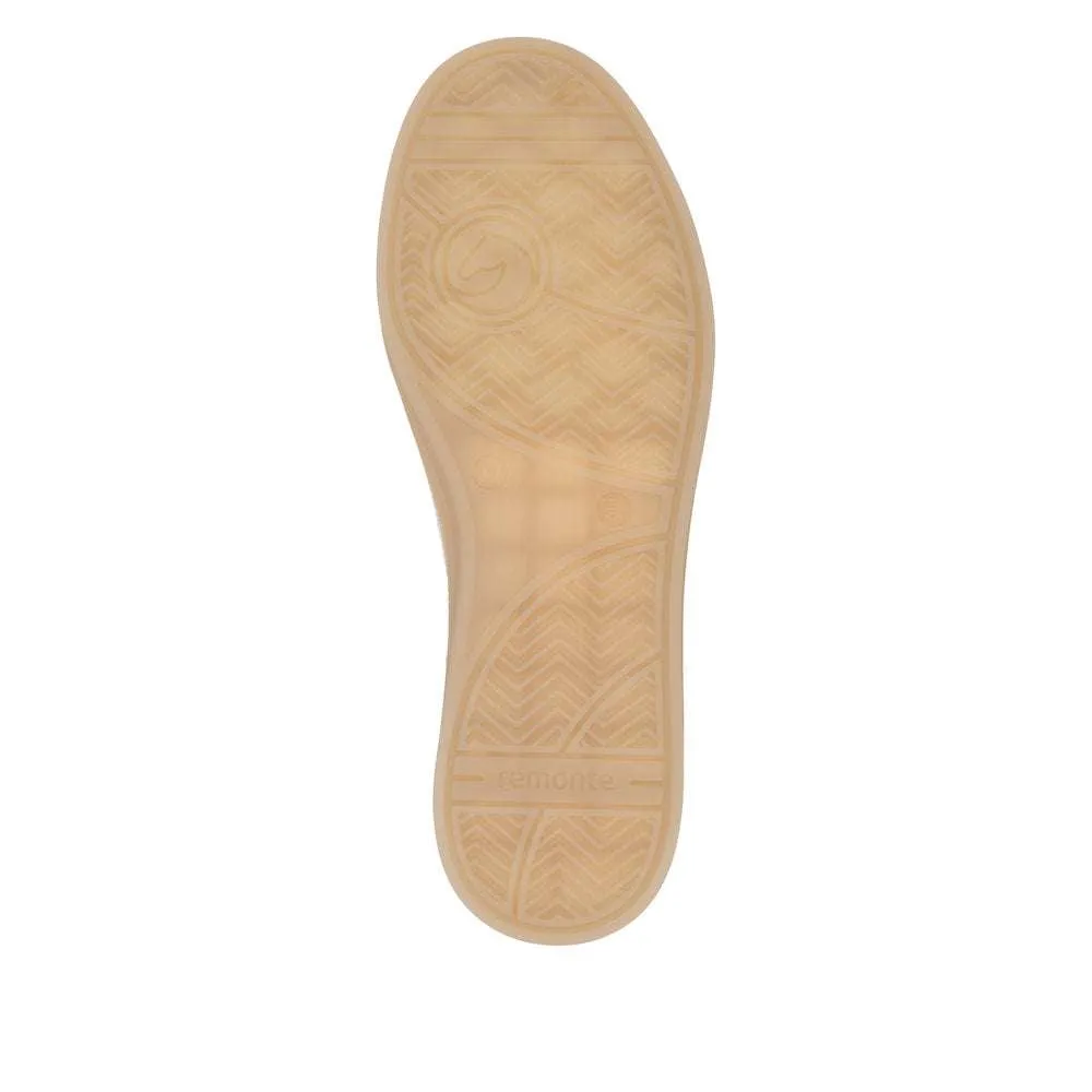 Remonte White Wide Fit Trainer |D2C0280