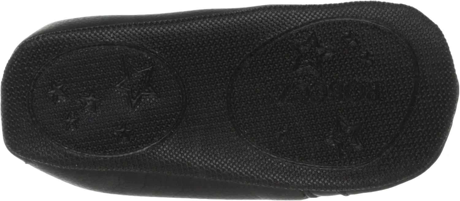 Robeez Basic Brian Flat (Infant), Black