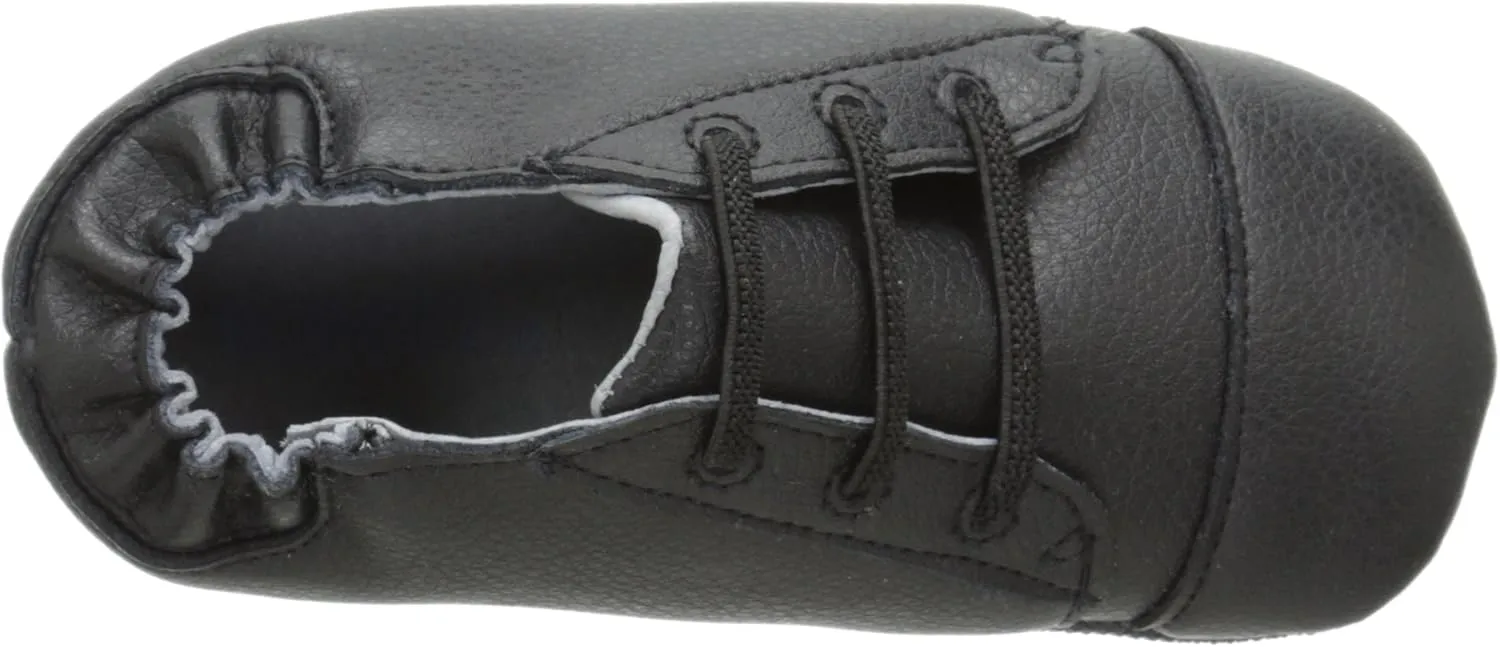 Robeez Basic Brian Flat (Infant), Black
