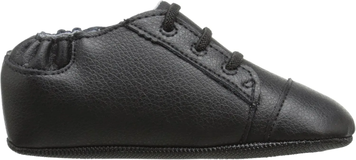 Robeez Basic Brian Flat (Infant), Black