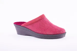 ROHDE - 2455 Wine Wedge Mule Slipper