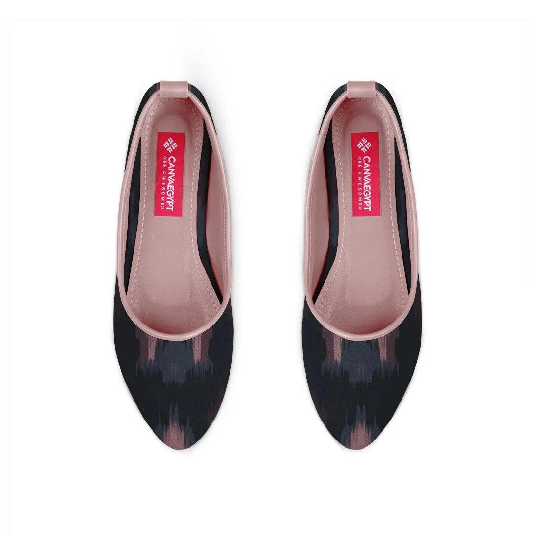 Rose Round Toe Shoe Blurred