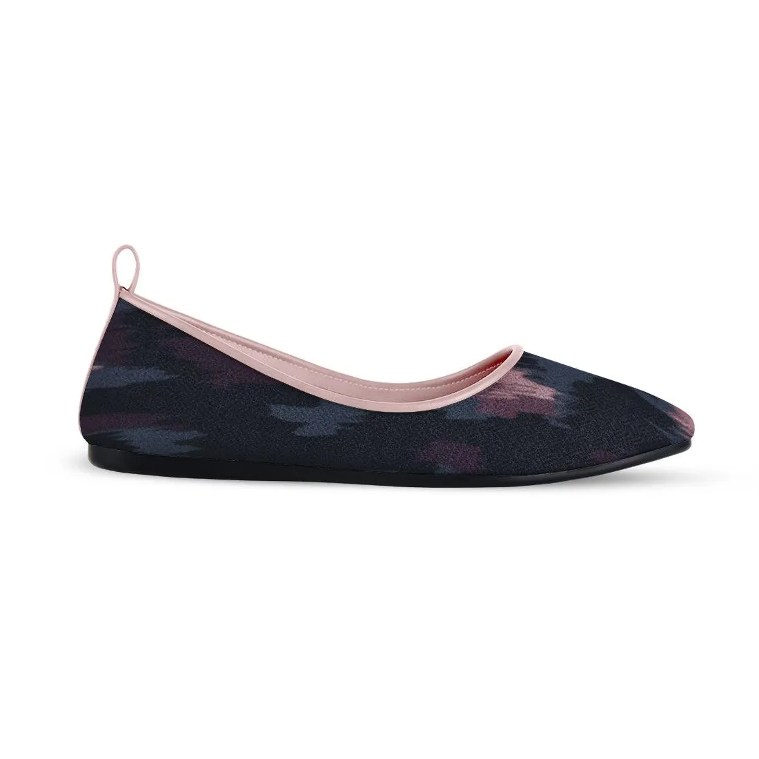 Rose Round Toe Shoe Blurred