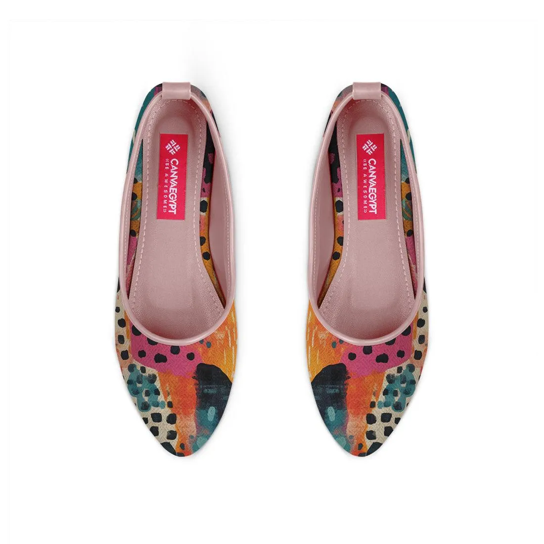 Rose Round Toe Shoe Splash