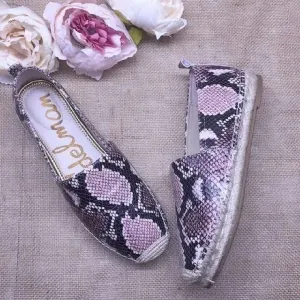 Sam Edelman Snake Print Loafers 7M