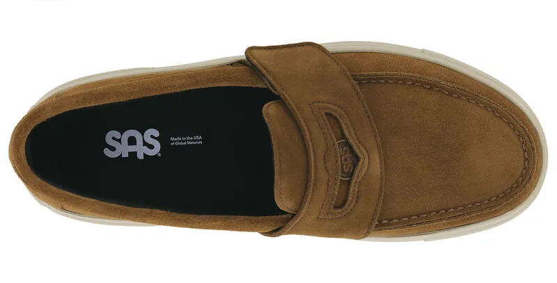 SAS Men's Woodlawn Slip On Loafer Turbinado