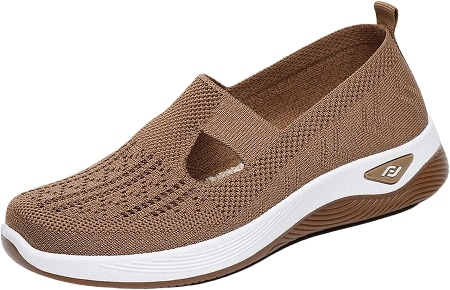 Shoes for Women Walking Wove Breathable Soft Sole Sneakers on Arch Support Sneakers Casual Athletic Work Shoes