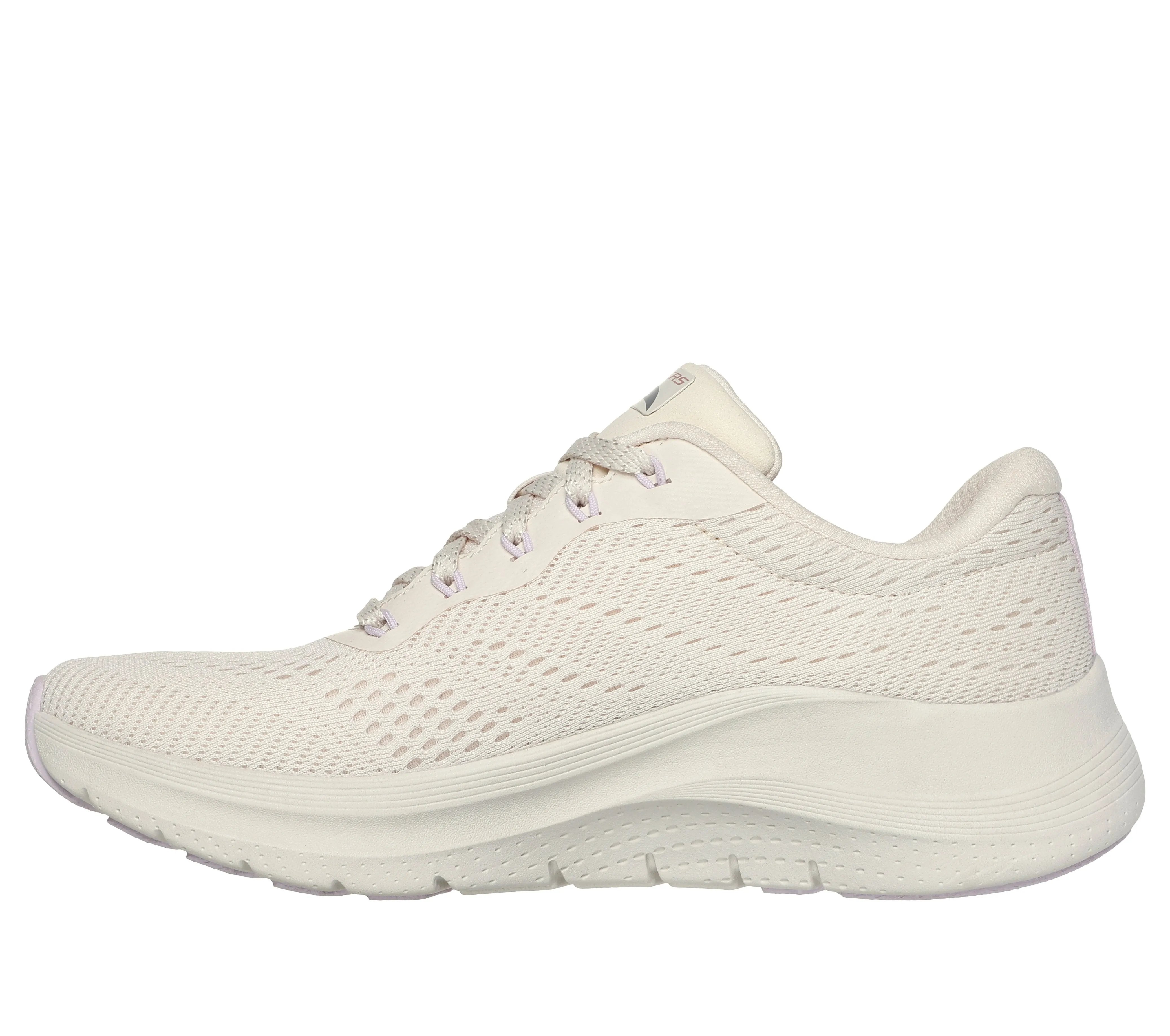 SKECHERS - 150051 ARCH FIT 2.0 BIG LEAGUE LACED TRAINER - NATURAL MULTI