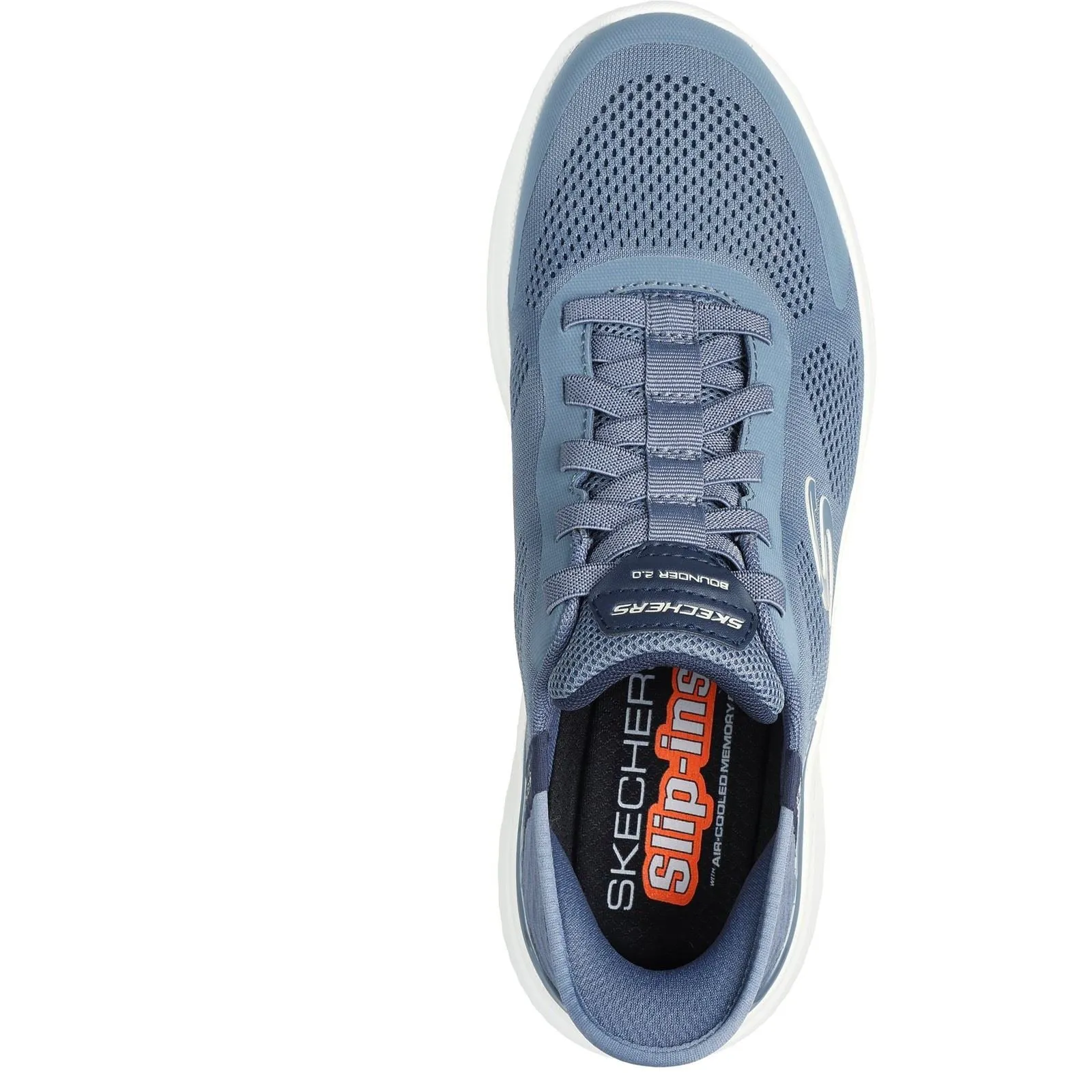 Skechers Men's Bounder 2.0 Emerged Trainer in Slate