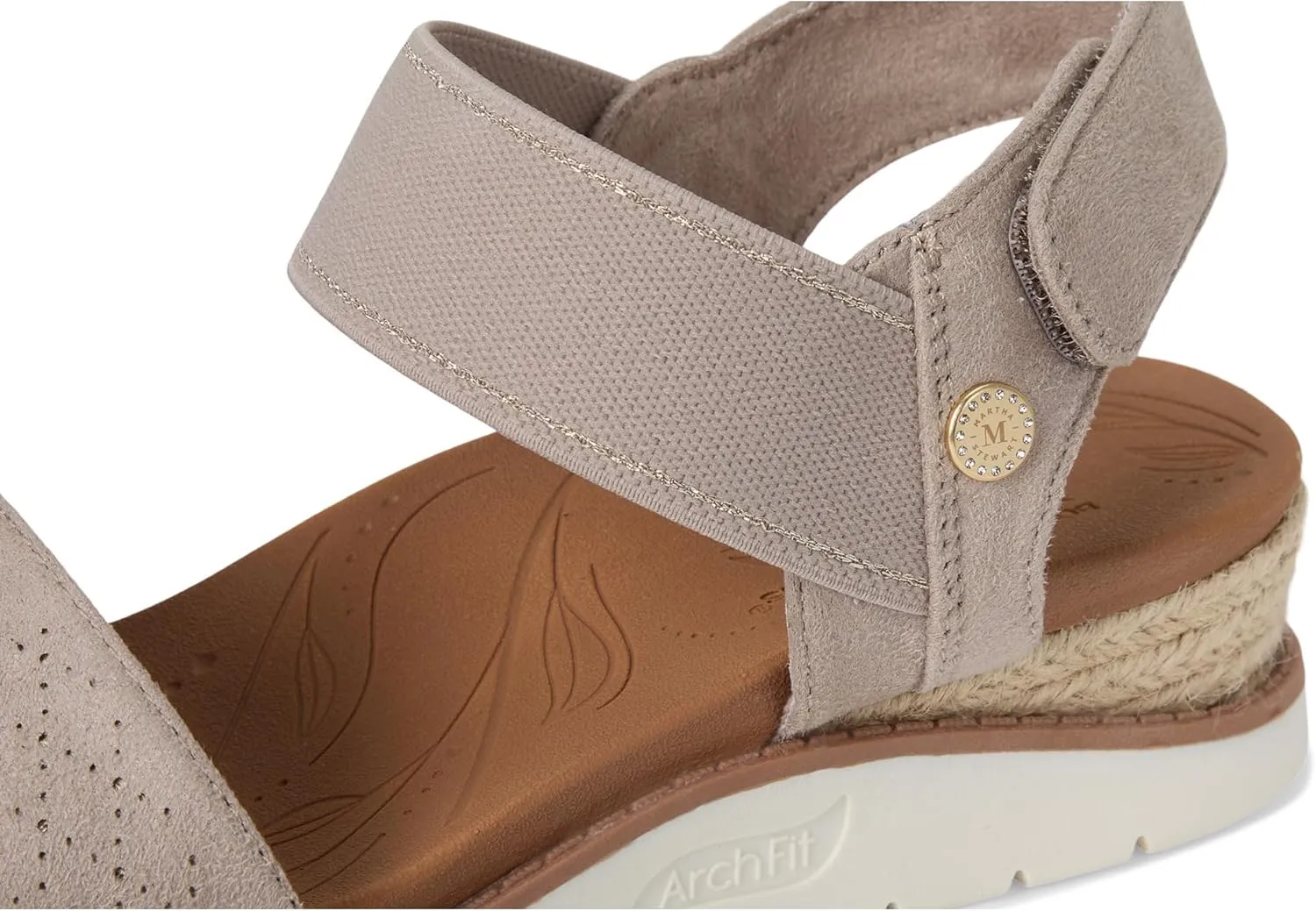 Skechers Women's Martha Stewart Arch Fit Beach Kiss-Beyond Chic Sandal