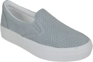 Soda Flat Women Shoes Slip On Loafers Casual Sneakers Memory Foam Insoles Hidden Platform/Flatform Round Toe Croft-G