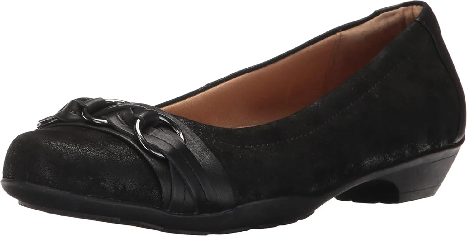 Softspots Women's Posie Blk Suede/N / 10