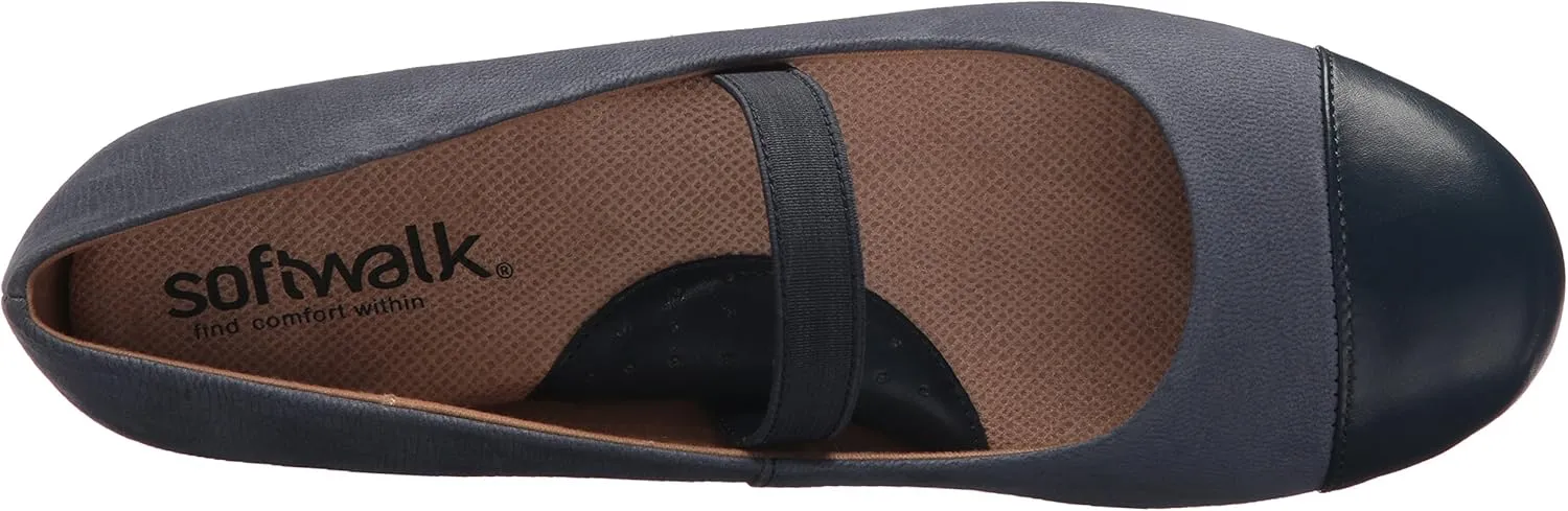 SoftWalk Women's Napa Mj Mary Jane Flat