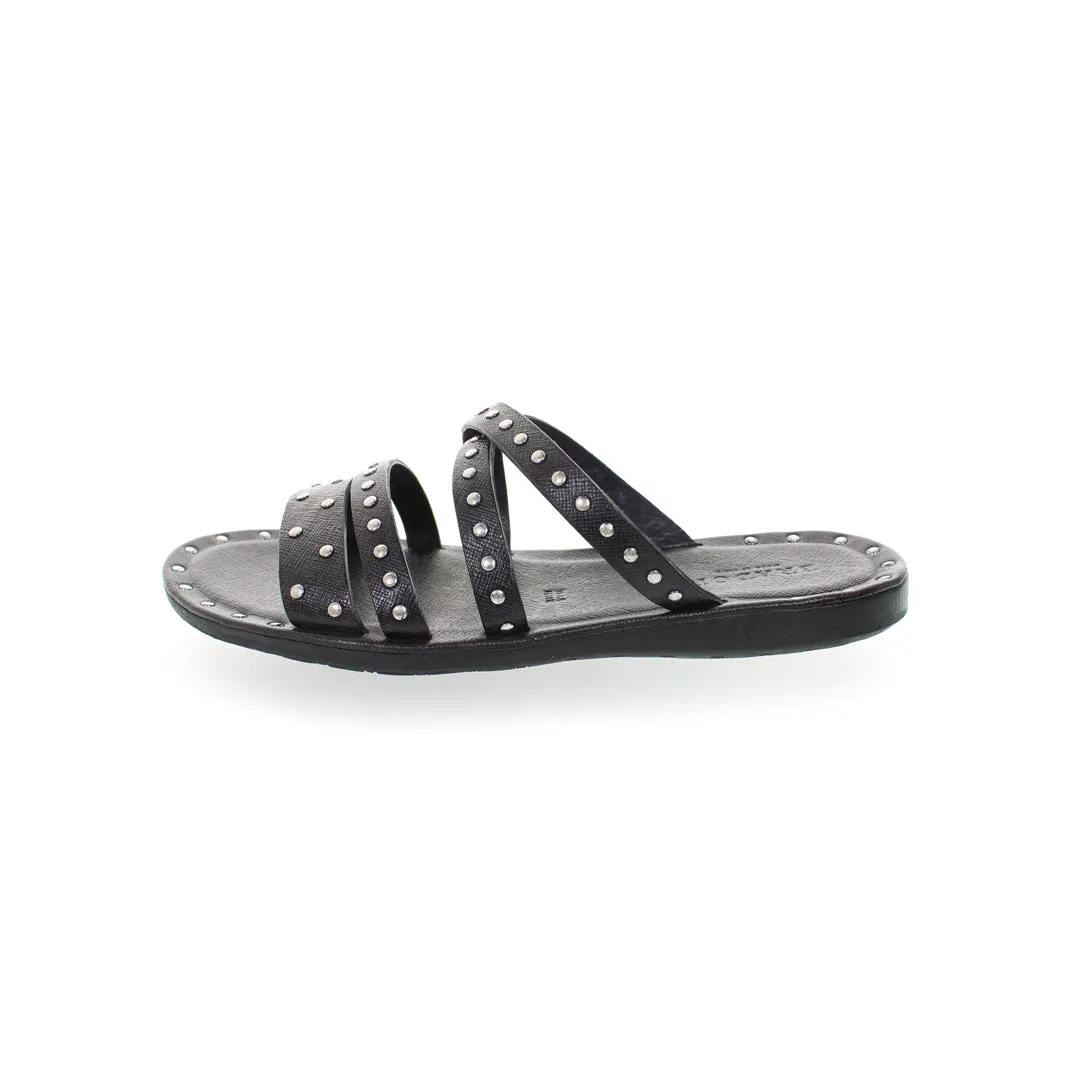 SOLANGE BLACK SANDALS